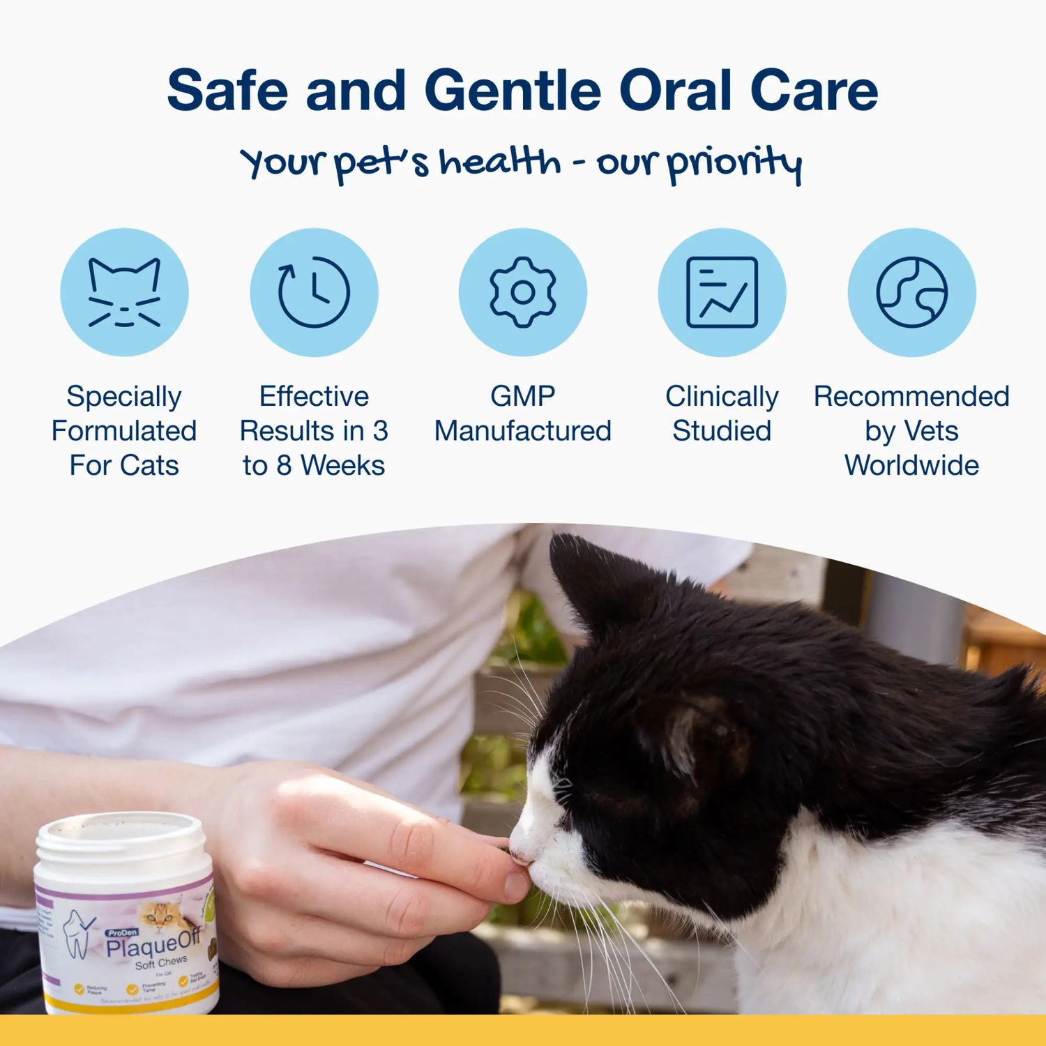 Proden Plaque Off Cat Soft Chews 45ct