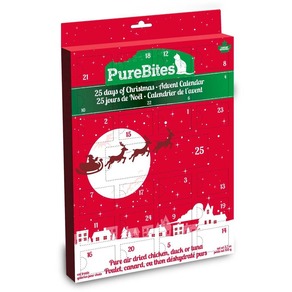 PureBites Cat Advent Calendar Chicken, Duck & Tuna 105g