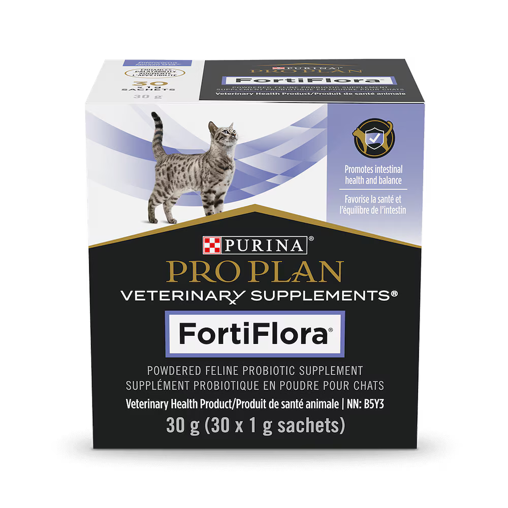 Purina Proplan Fortiflora Feline Probiotic 1G Packets X30