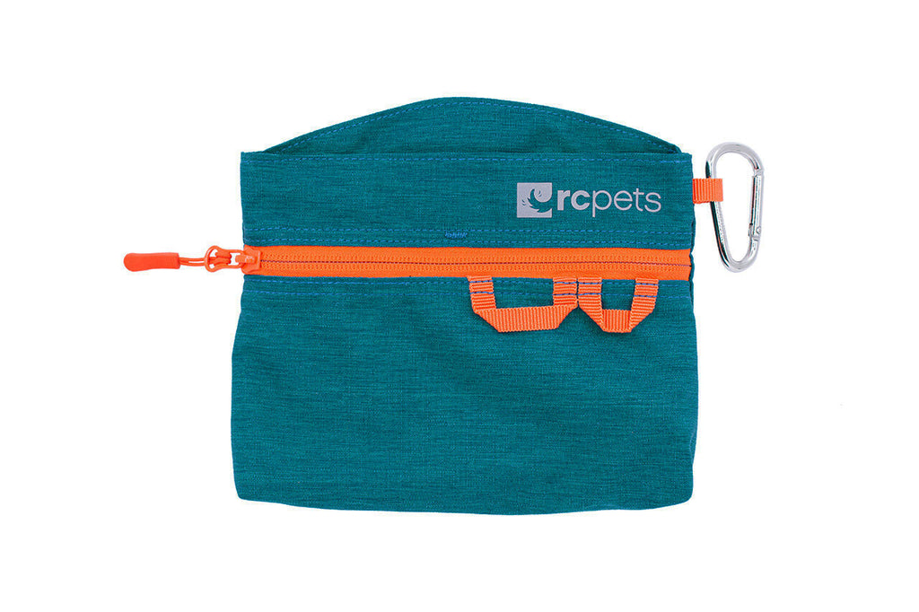 Rc Pets Quick Grab Treat Bag Heather Teal