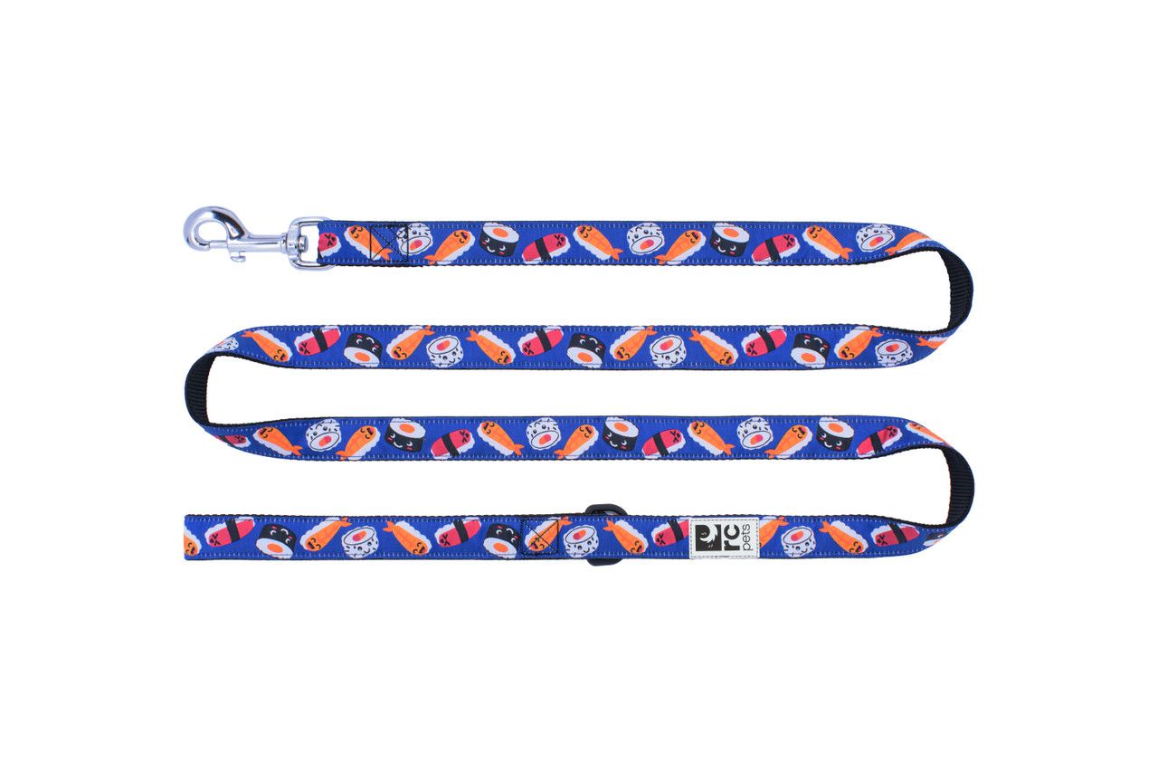 RC Pets Dog Leash Sushi 3/4"x6'