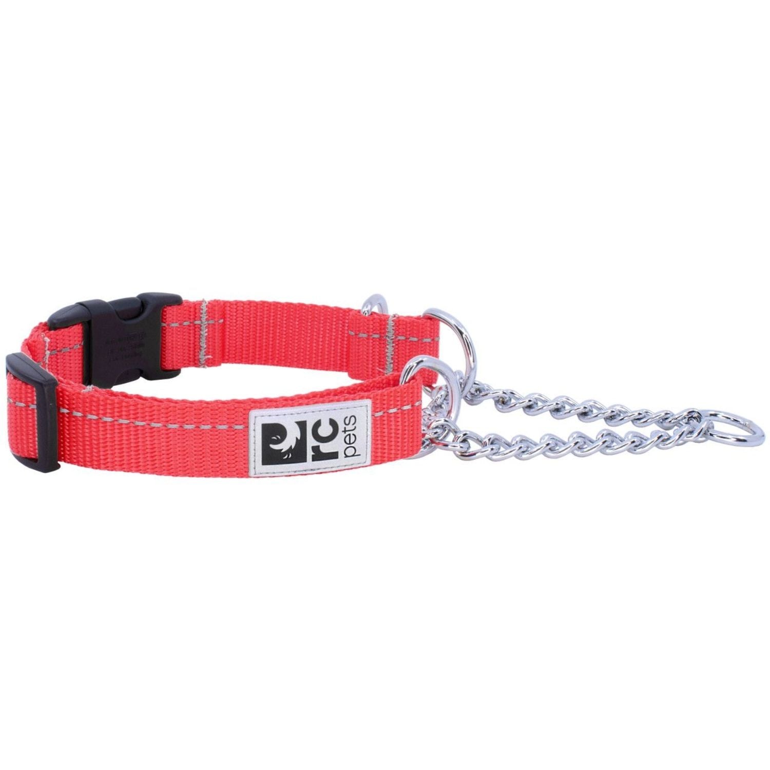 RC Pets Primary Training Clip Collar Red 3/4" Wide Small