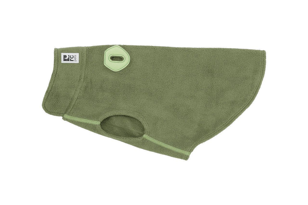 RC Pets Baseline Fleece Dark Olive & Green Size 16 - 17"