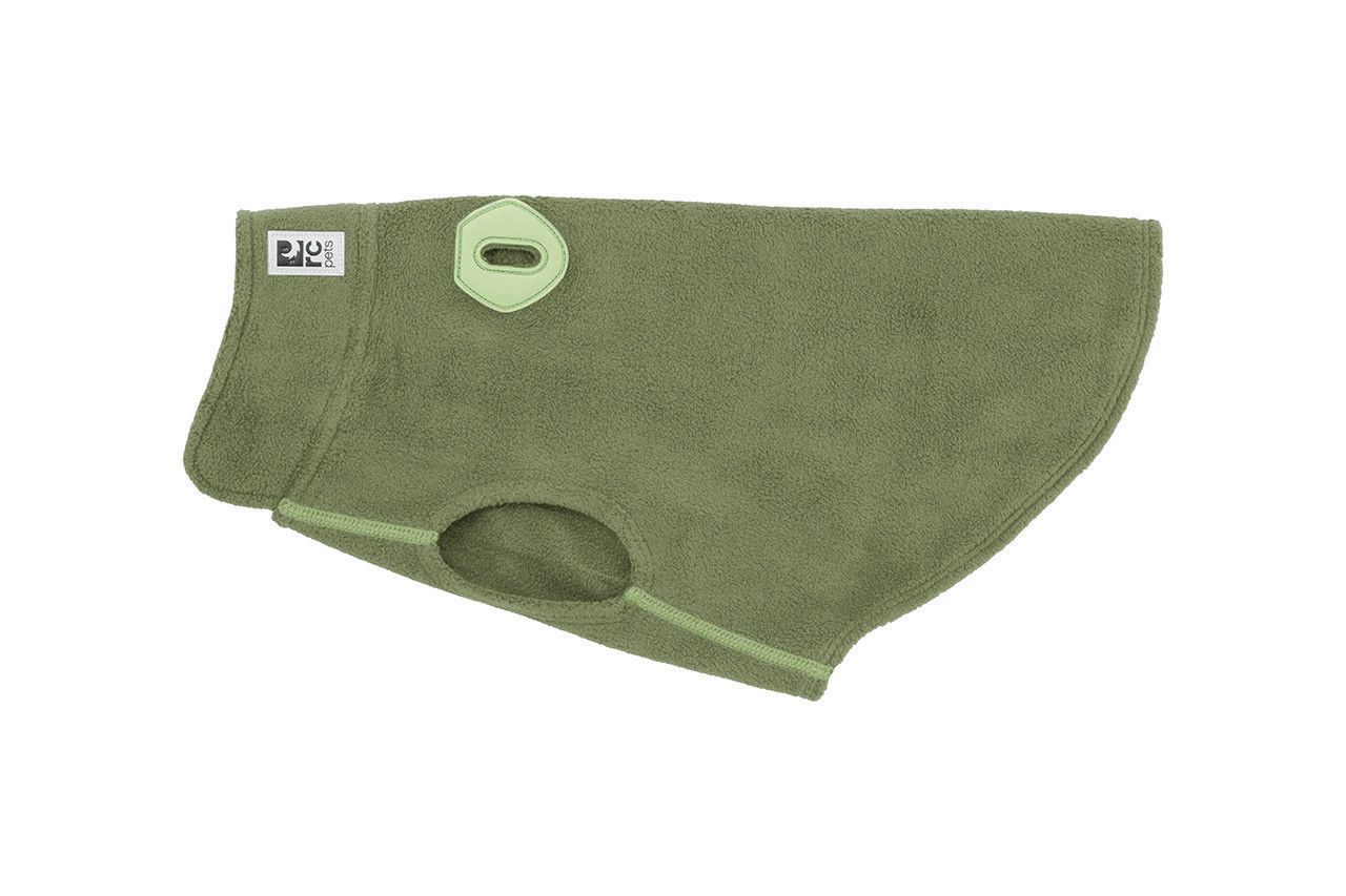 RC Pets Baseline Fleece Dark Olive & Green Size 16 - 17"