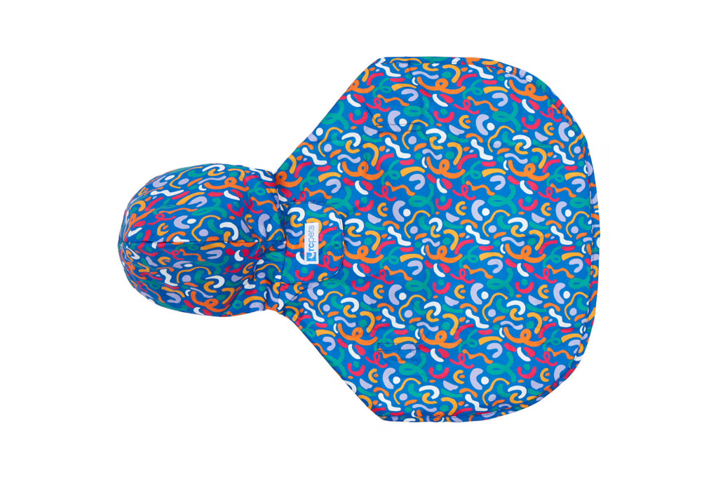 RC Pets Packable Rain Poncho Raindrops Medium - 17"