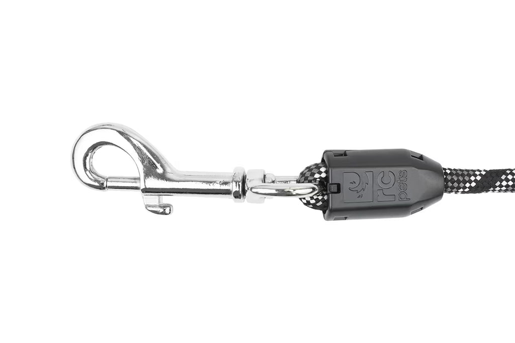 RC Pets Rope Leash Black 1/2"x5'
