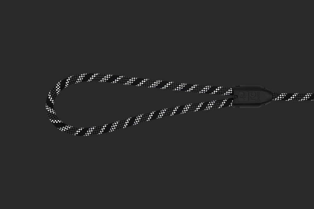 RC Pets Rope Leash Black 1/2"x5'