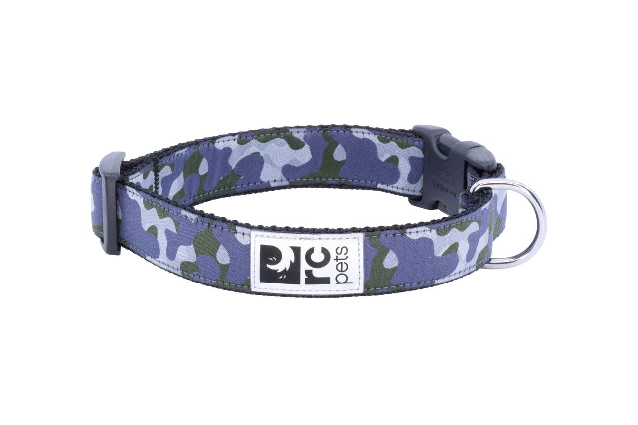 Rc Pets Clip Collar Camo 1" Wide Medium 12" - 20"