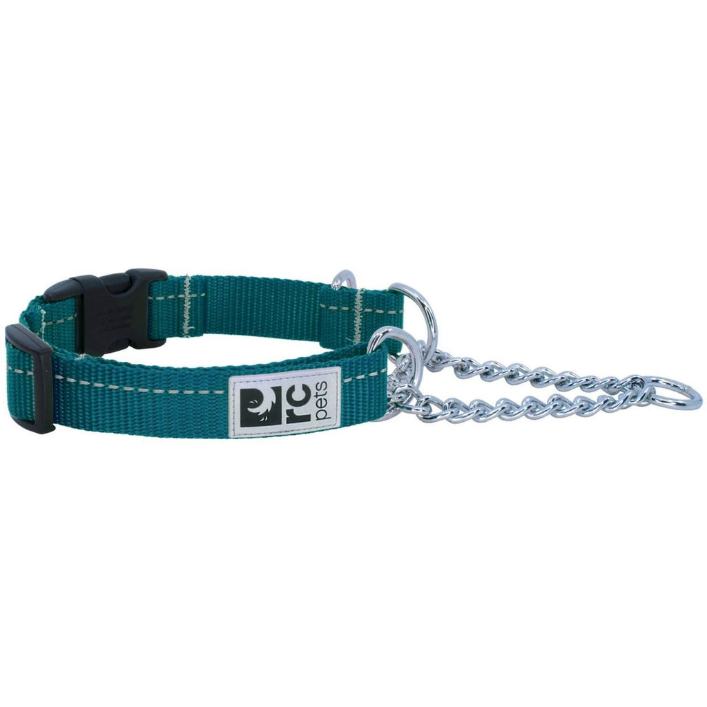 RC Pets Primary Training Clip Collar Dark Teal 3/4" Wide Small