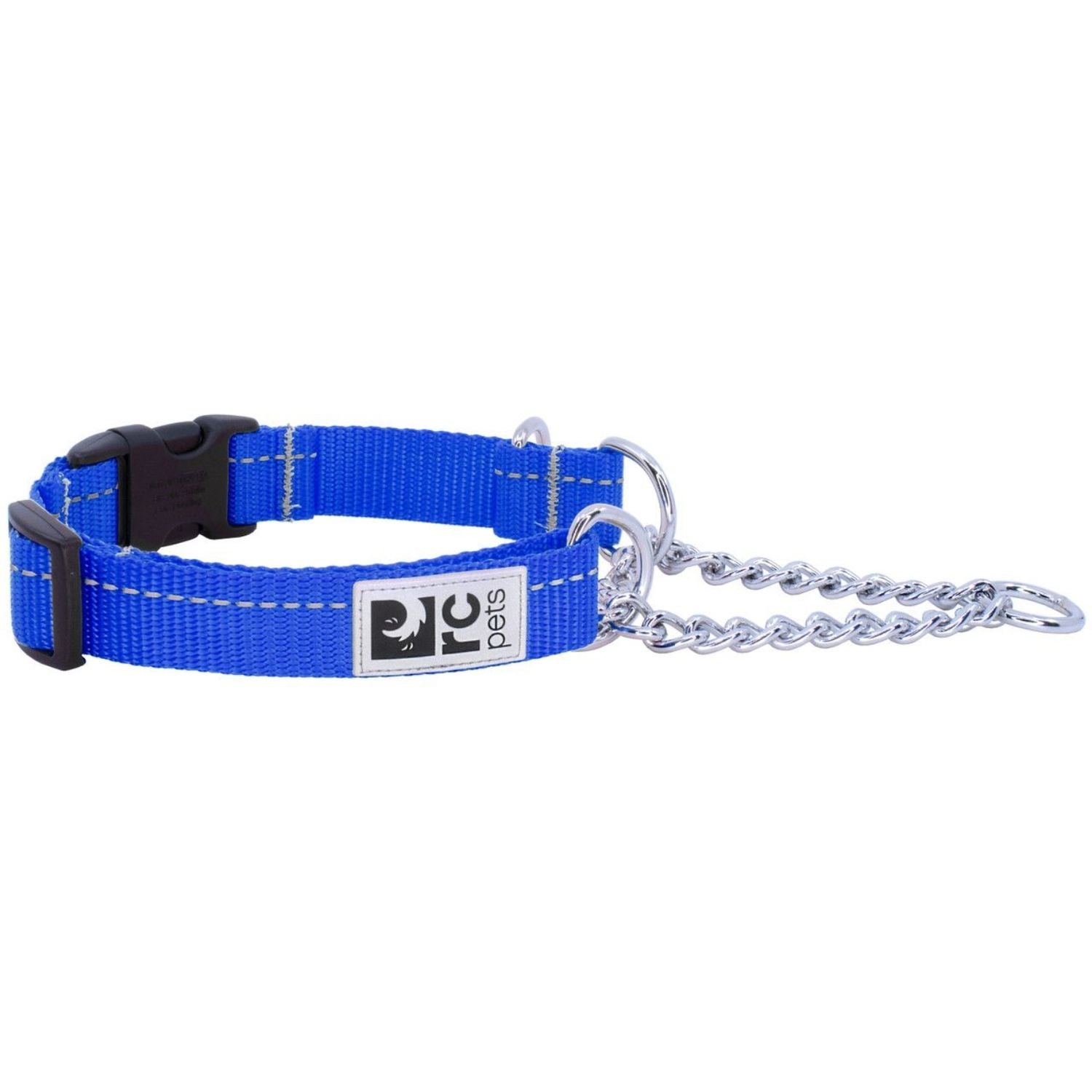 Rc Pets Primary Training Clip Collar Royal Blue 3/4" Wide Small