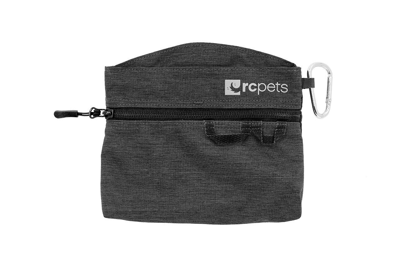 Rc Pets Quick Grab Treat Bag Heather Black