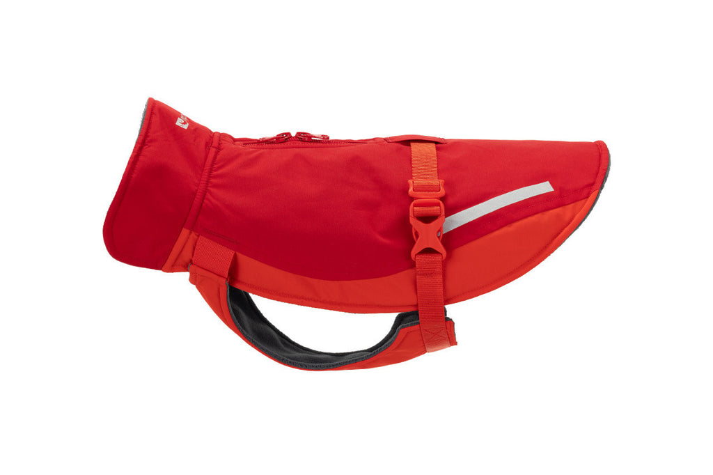 RC Pets Circuit Coat Dark Red & Goji Berry Size 14 - 14"