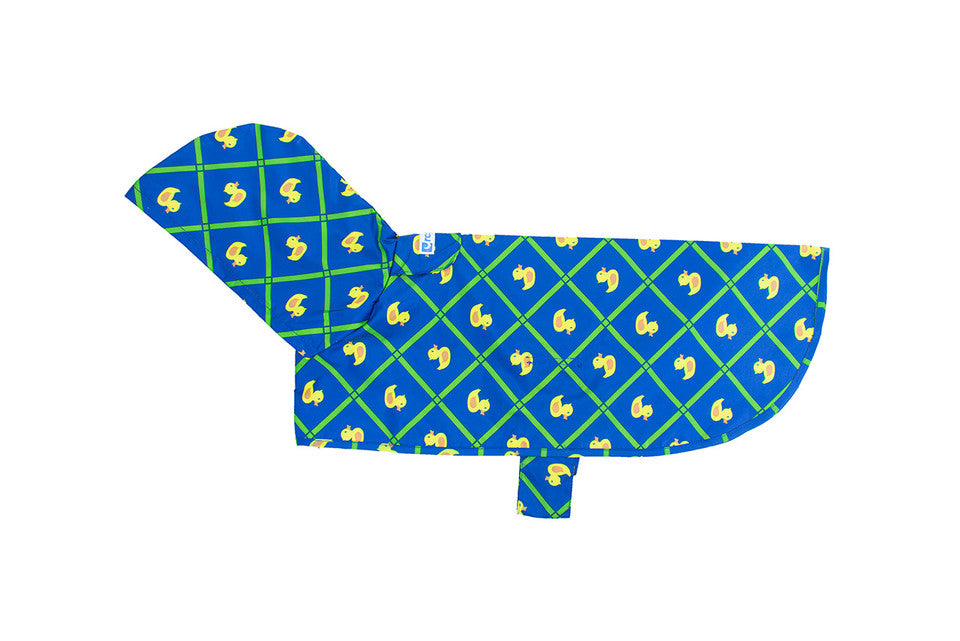 RC Pets Packable Rain Poncho Rubber Ducky Medium - 17"
