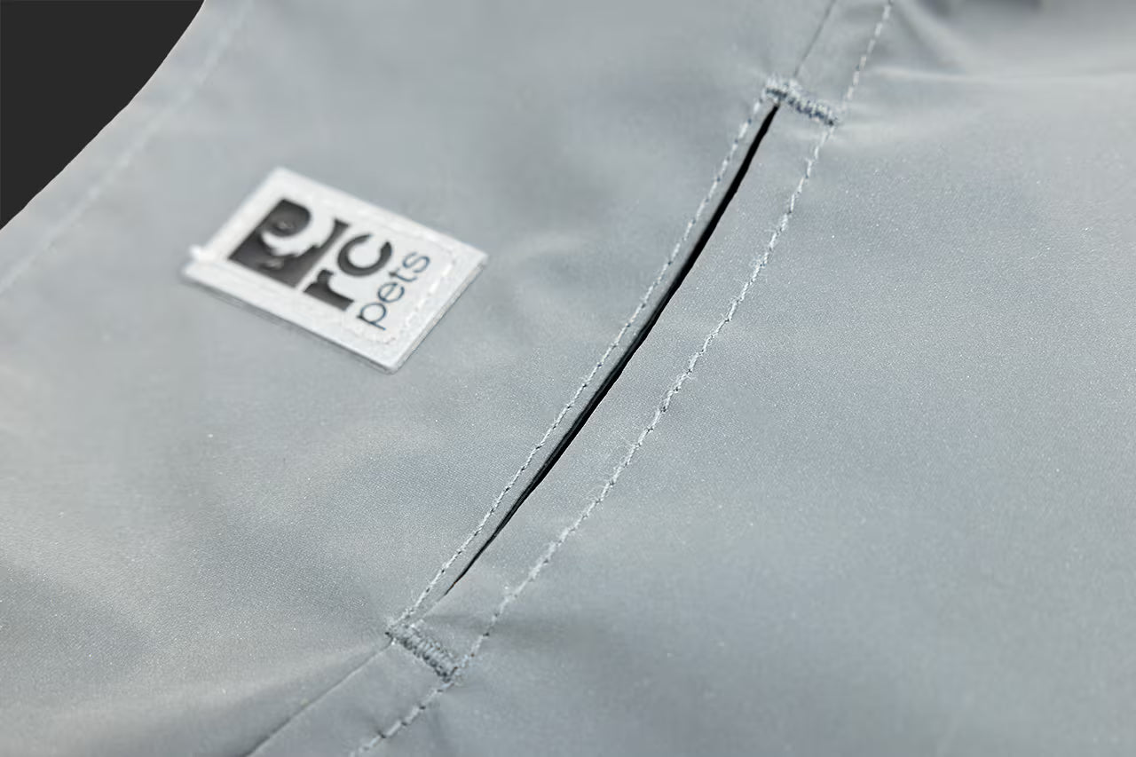 RC Pets Starling Reflective Jacket Silver Large - 21"