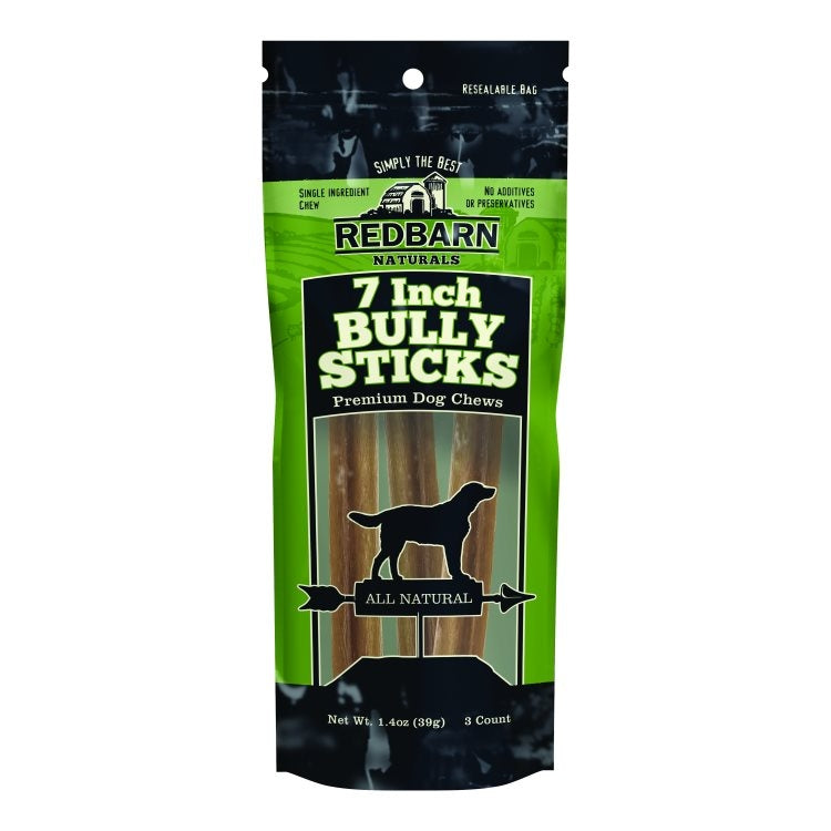 Redbarn 7" Bully Sticks 3pk