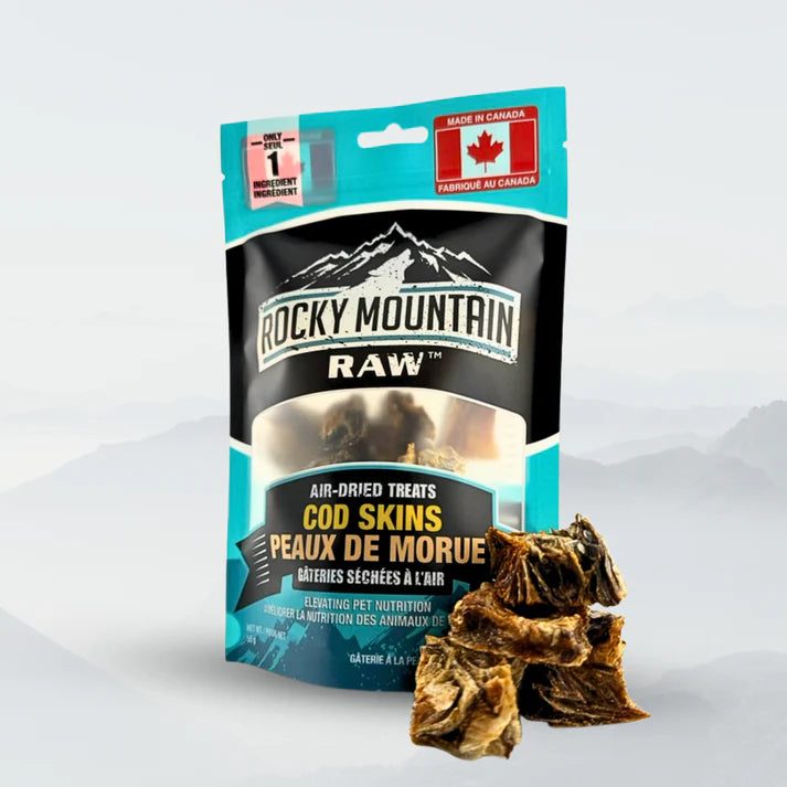 Rocky Mountain Raw Air Dried Cod Skins 55g