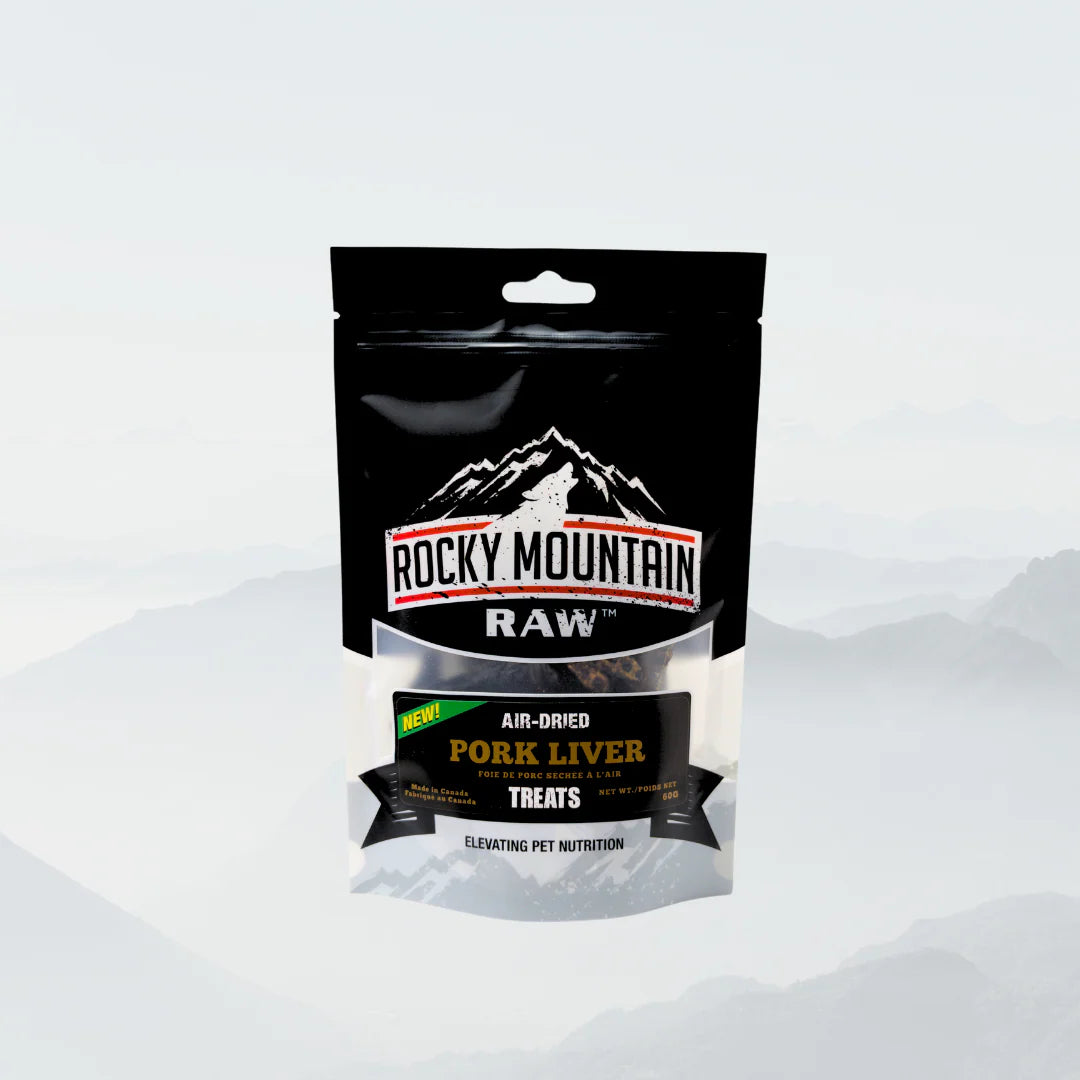 Rocky Mountain Raw Air Dried Pork Liver 60g