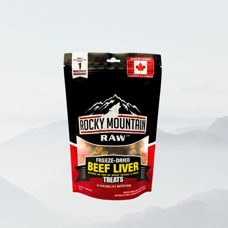 Rocky Mountain Raw Freeze Dried Beef Liver 55g