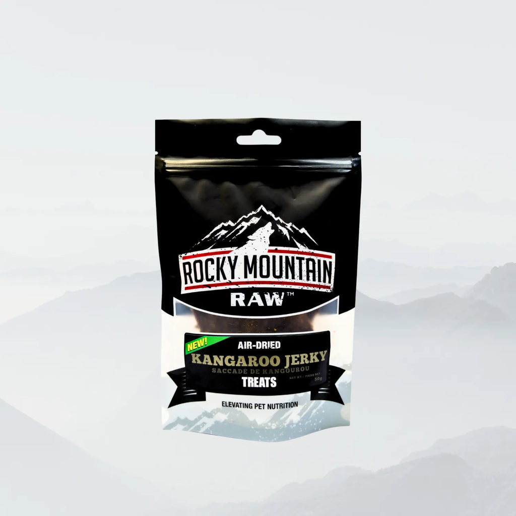 Rocky Mountain Raw Air Dried Kangaroo Jerky 50g