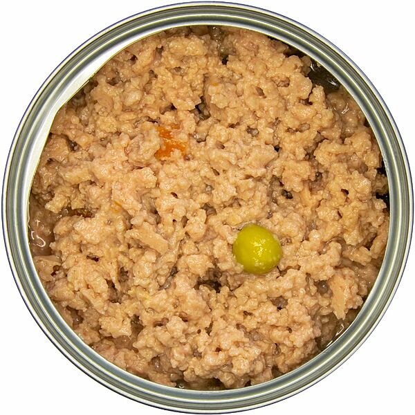 Scrumptious Doggo Land & Sea Chicken & Salmon Dinner With Veggies In Gravy 9Oz