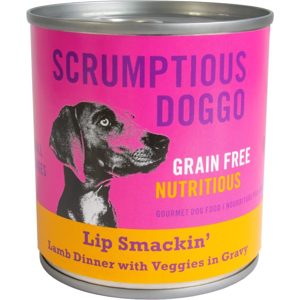 Scrumptious Doggo Lip Smackin' Lamb Dinner With Veggies In Gravy 9Oz