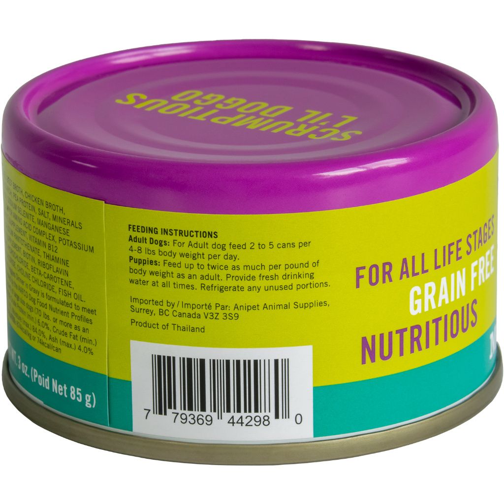 Scrumptious L'Il Doggo Moovelous Beef Dinner With Veggies In Gravy 3Oz