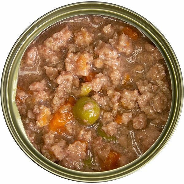 Scrumptious L'Il Doggo Moovelous Beef Dinner With Veggies In Gravy 3Oz