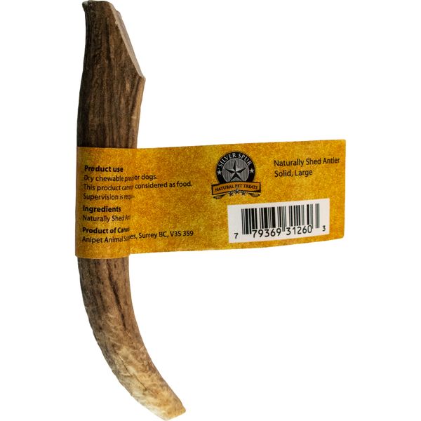 Silver Spur Antler Chews Solid Large