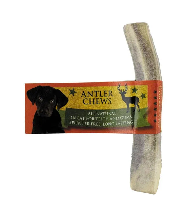 Silver Spur Antler Chews Split Medium