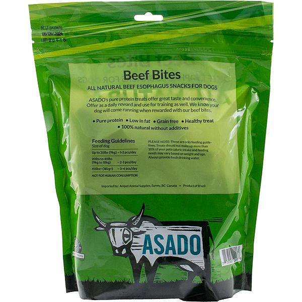 Silver Spur Asado Esophagus Beef Bites 1Lb