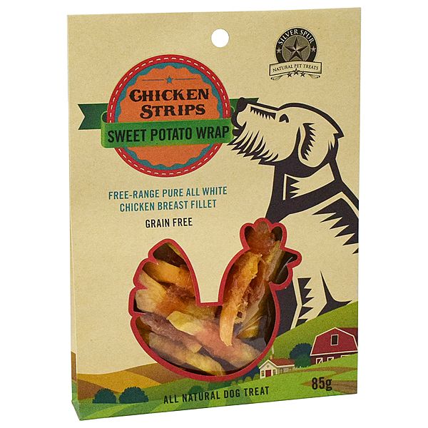 Silver Spur Chicken Sweet Potato Wrap 85G