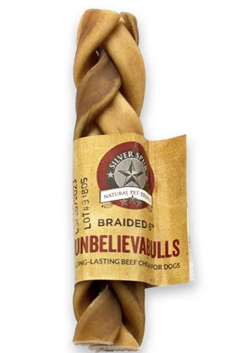 Silver Spur Unbelievabulls Beef Cheek Braid - 6"