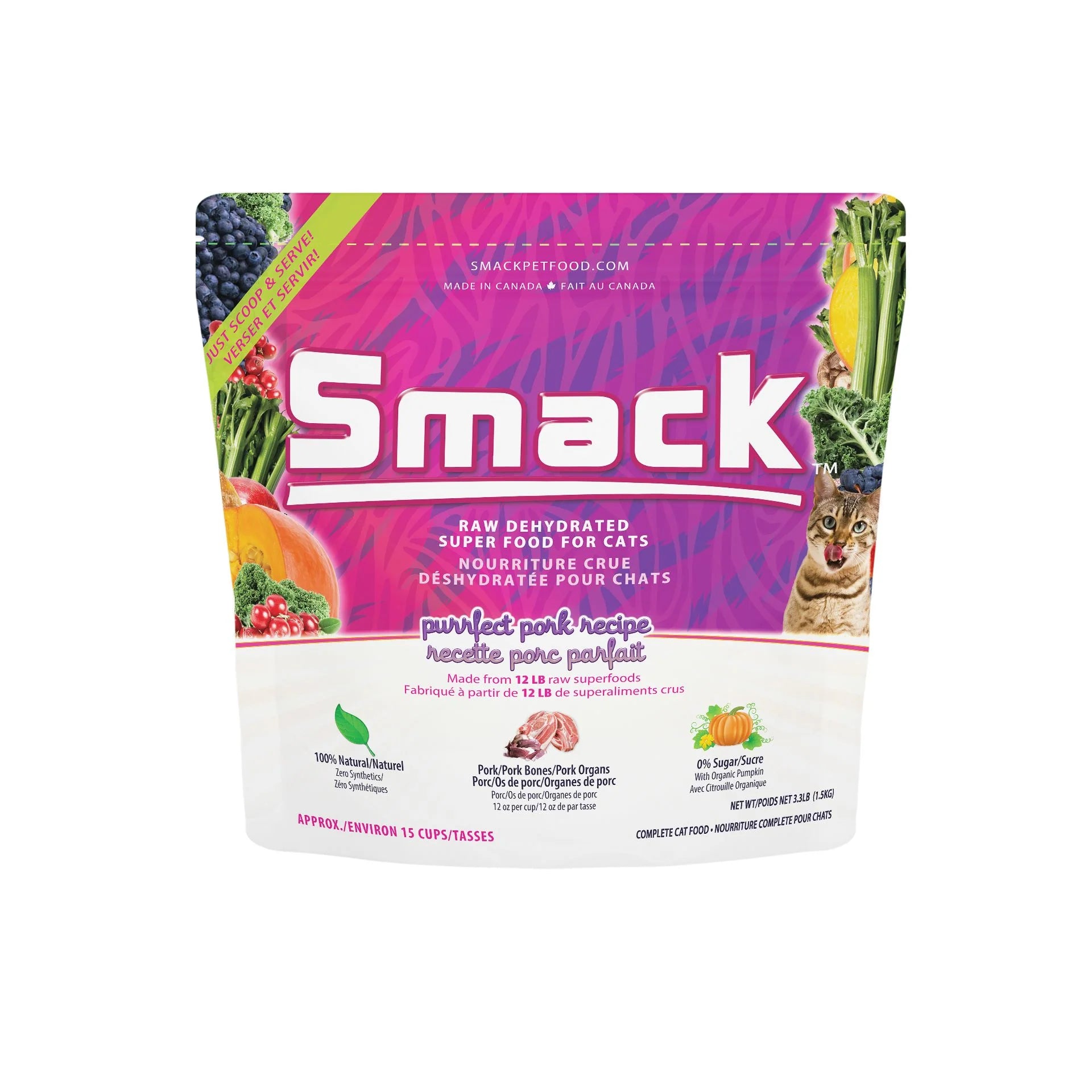 Smack Cat Purrfect Pork 3.3lb/1.5kg