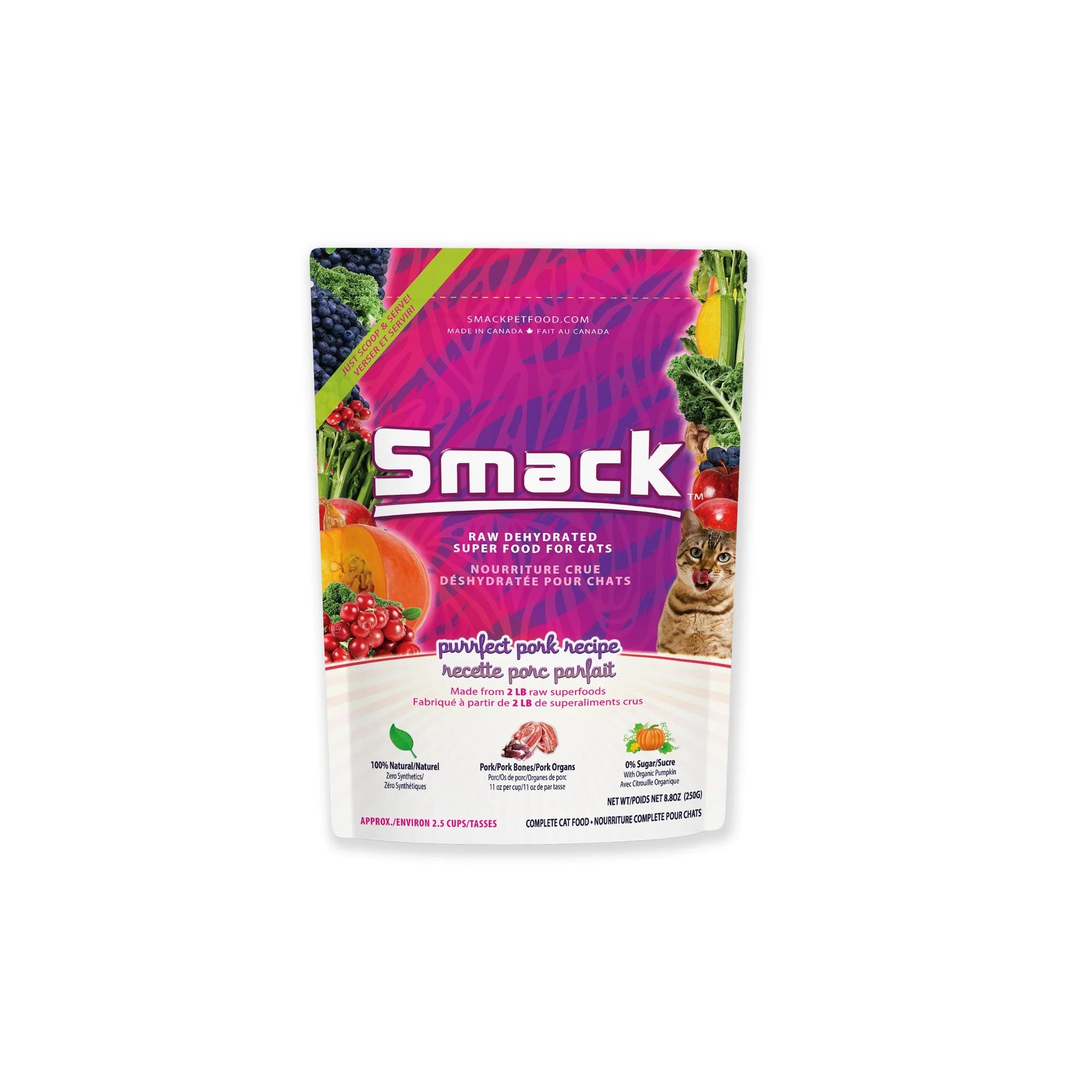 Smack Cat Purrfect Pork 8.8Oz/250G