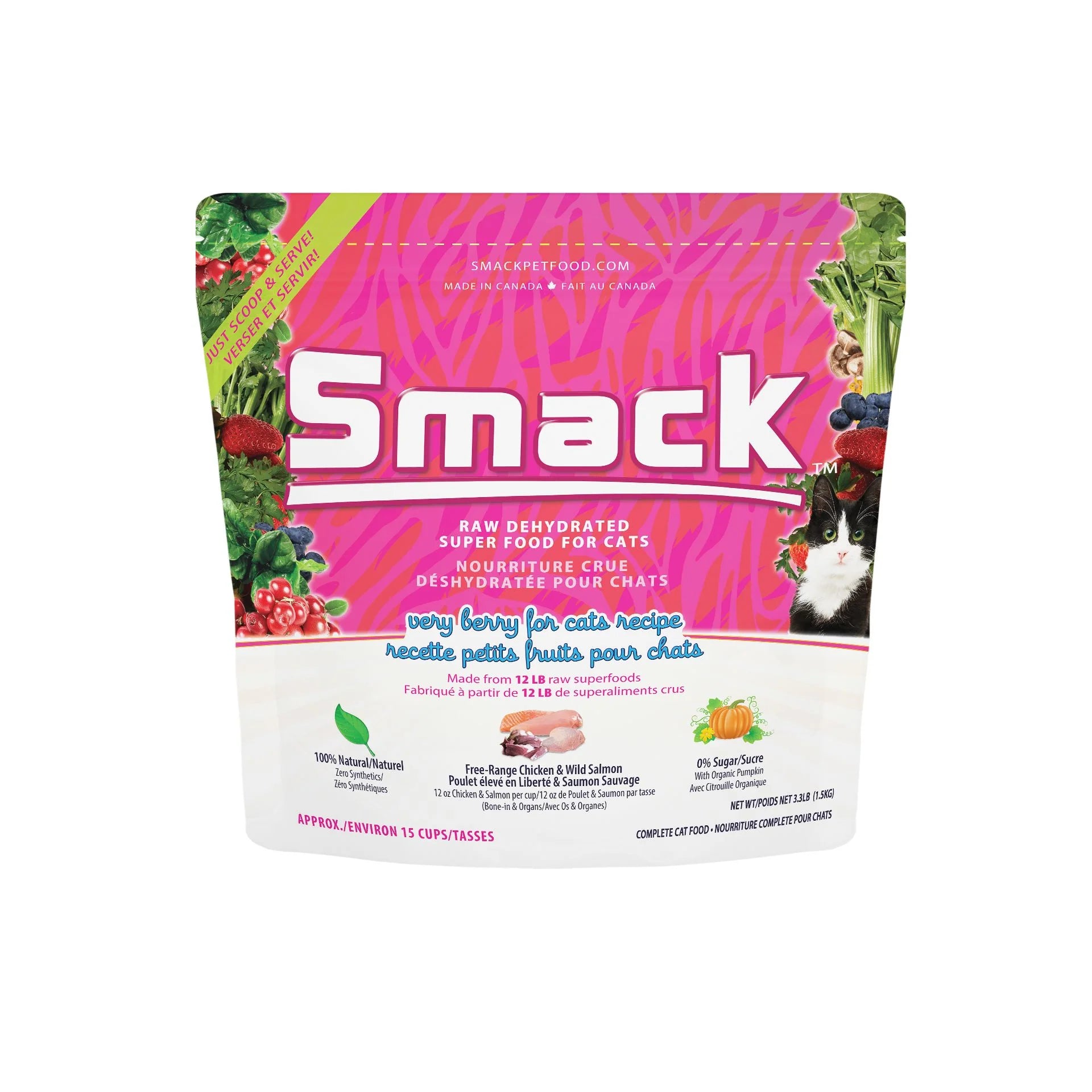 Smack Cat Very Berry Chicken 3.3lb/1.5kg