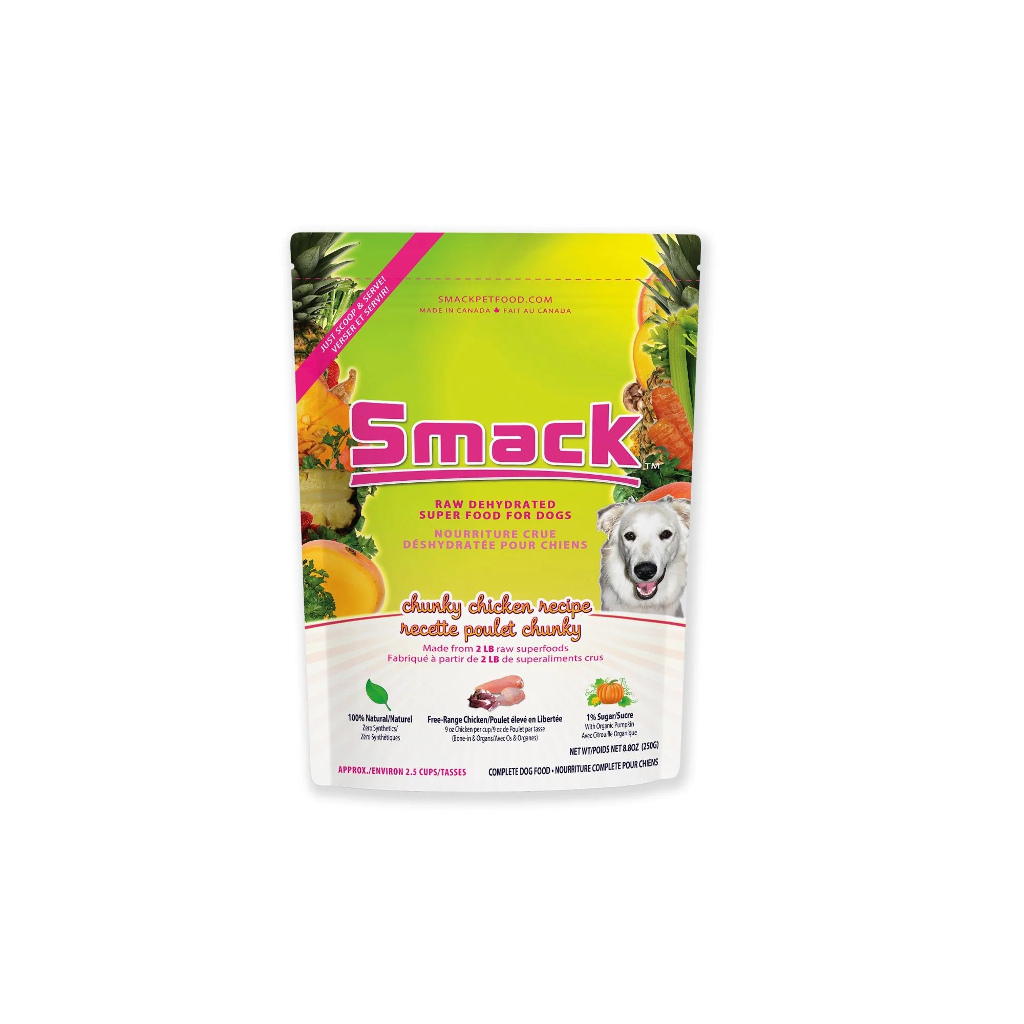 Smack Dog Chunky Chicken 8.8Oz/250G
