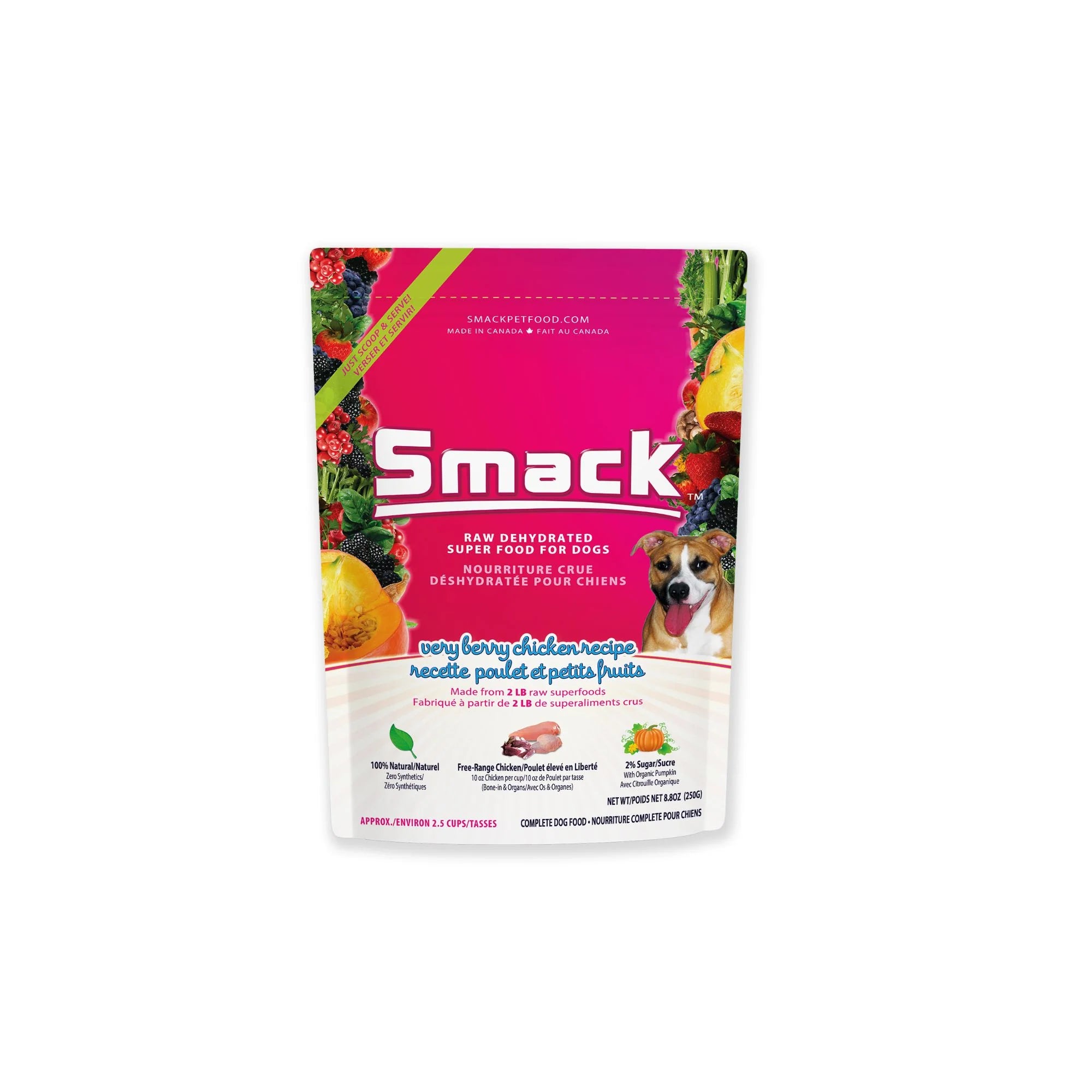 Smack Dog Very Berry Chicken 8.8Oz/250G