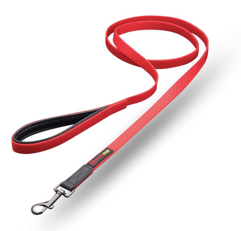 Smellydogz Comfort Lead Red 3/4"X6'