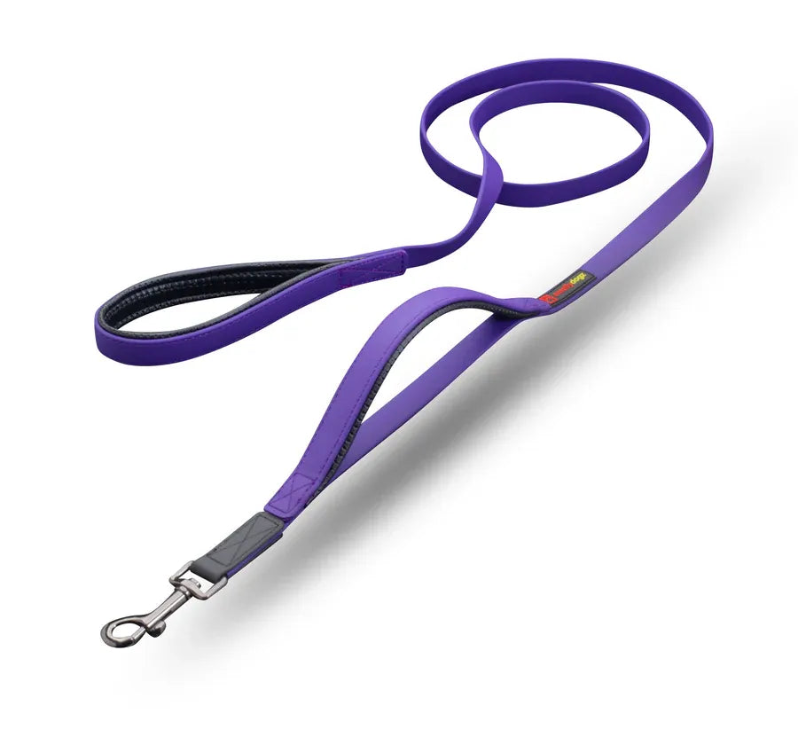 Smellydogz Double Handle Lead Purple 3/4"X6'