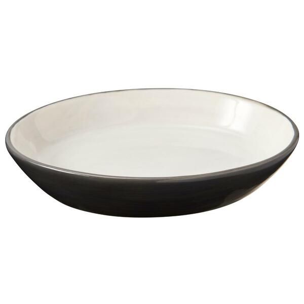 Spot Gray Oval Cat Dish 6"
