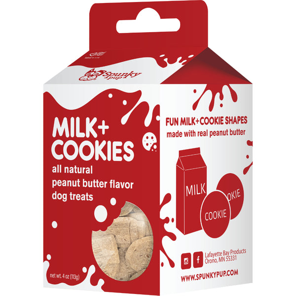 Spunky Pup Milk & Cookies Peanut Butter 4oz