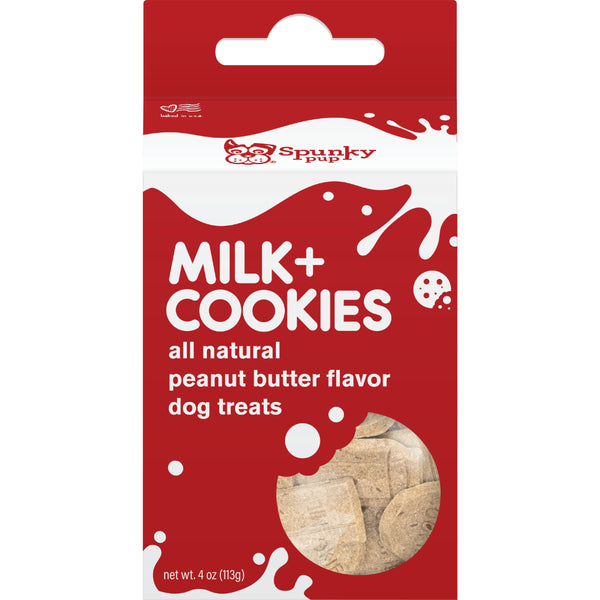 Spunky Pup Milk & Cookies Peanut Butter 4oz