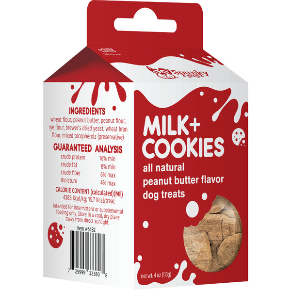 Spunky Pup Milk & Cookies Peanut Butter 4oz