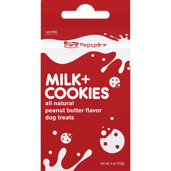 Spunky Pup Milk & Cookies Peanut Butter 4oz