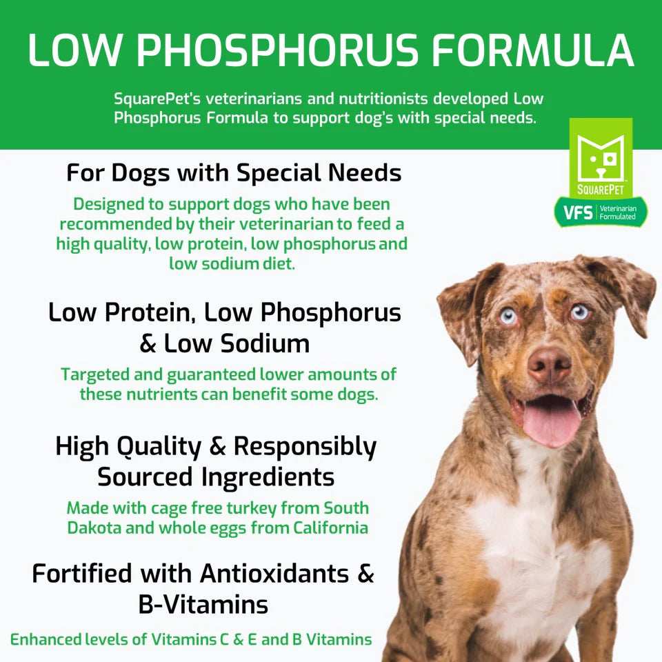 Square Pet VFS Low Phosphorus Formula 4.4lb/2kg