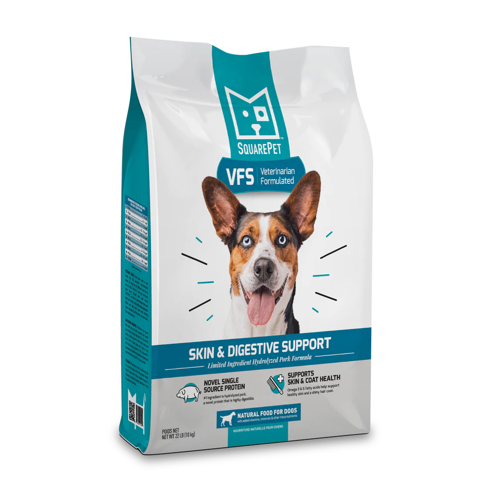 Square Pet Vfs Skin & Digestive Support 4.4Lb/2Kg