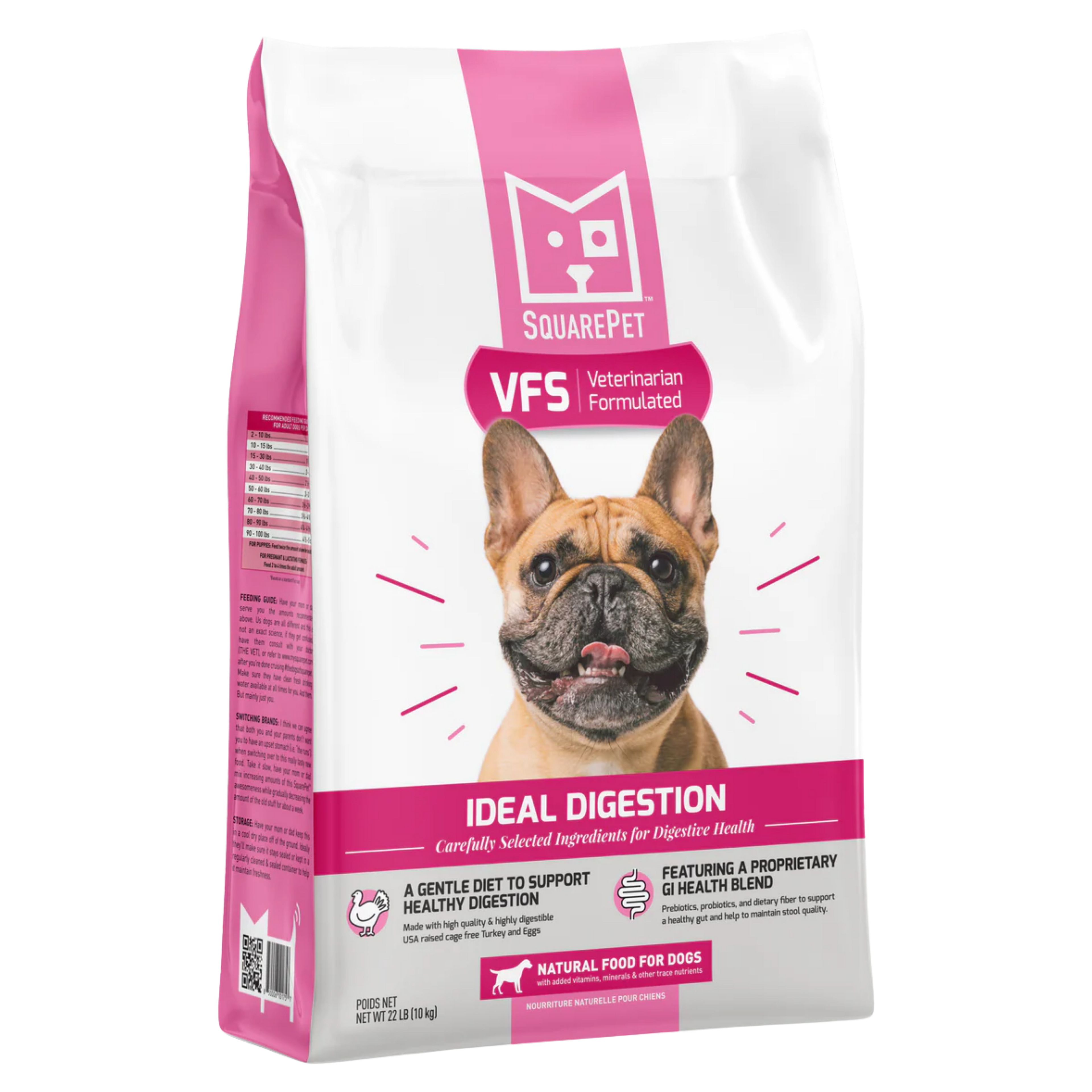 Square Pet VFS Ideal Digestion Formula 22lb/10kg