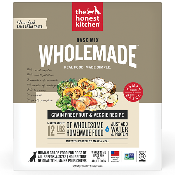 The Honest Kitchen Dehydrated Fruit & Veggie Base Mix 3Lb