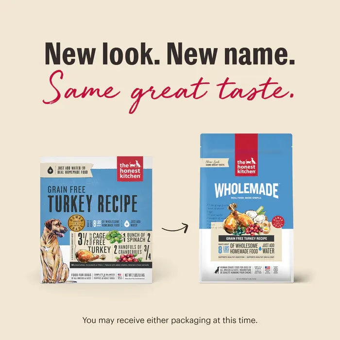 The Honest Kitchen Dehydrated Grain Free Turkey Recipe 4lb/1.81kg