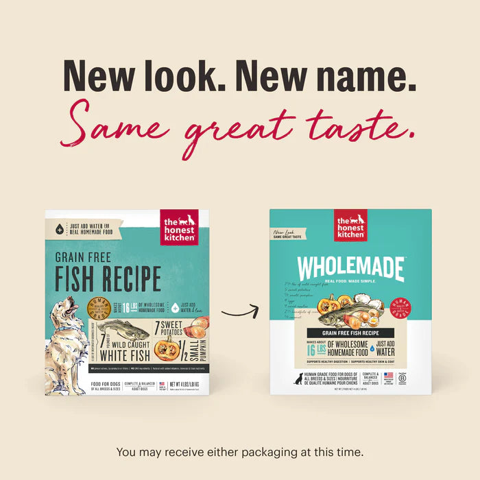 The Honest Kitchen Dehydrated Grain Free Fish Recipe 2Lb